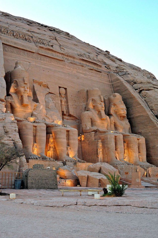 Abu Simbel Temple in Nubia, Egypt_ _ #ancientegyptians #temple #history